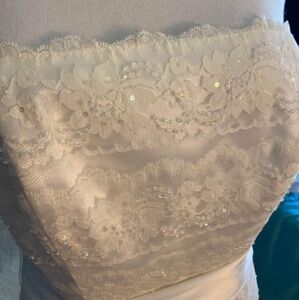 NWT NEVER WORN DAVIDS BRIDAL WEDDING DRESS